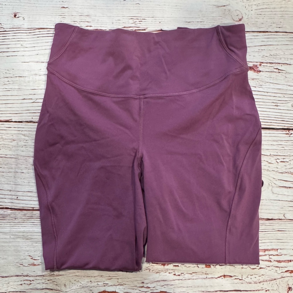 Lululemon Base Pace High-Rise Crop 23" in Vintage Plum Sz 8 - Picture 4 of 8